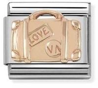 Nomination Rose Gold Suitcase Charm