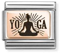 Nomination Rose Gold Yoga Charm