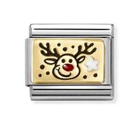Nomination Red Nose Reindeer Charm