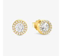Nomination Seidivina Gold Plated Cubic Zirconia Cluster Studs Earrings 241404/012