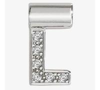 Nomination SeiMia Silver Cubic Zirconia Letter L Pendant 147115/012