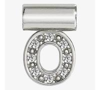 Nomination SeiMia Silver Cubic Zirconia Letter O Pendant 147115/015