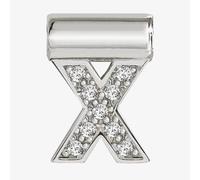 Nomination SeiMia Silver Cubic Zirconia Letter X Pendant 147115/024