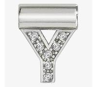 Nomination SeiMia Silver Cubic Zirconia Letter Y Pendant 147115/025