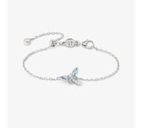 Nomination Shine Me Up Silver Blue & White Czubic Zirconia Dragonfly Bracelet 241901/011