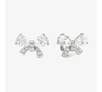 Nomination Shine Me Up Silver Multi Cut Cubic Zirconia Bow Stud Earrings 241903/008