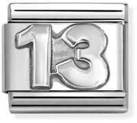 Nomination Silver 13 Charm