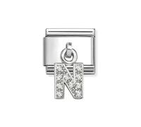 Nomination Silver CZ Dangle N Charm