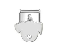 Nomination Silver Dog Pendant Charm