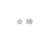 Nomination Silver Dream Beats Star White CZ Earrings