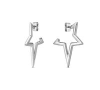 Nomination Silver Ecclettica Star Hoop Earrings