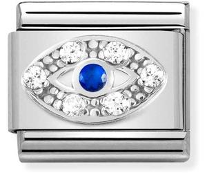 Nomination Silver Evil Eye Charm