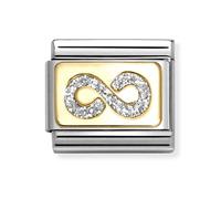 Nomination Gold Glitter Infinity
