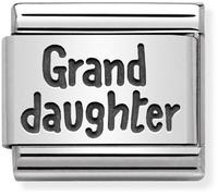 Nomination Silver Granddaughter Charm