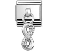 Nomination Silver Hanging Infinity Charm