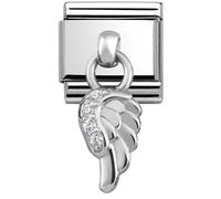 Nomination Silver Hanging Wing Charm