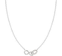 Nomination Lovecloud CZ Infinity Sterling Silver Necklace 1x0.7cm, 40-44cm