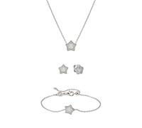 Nomination Silver Lifepoetry White Pavé Star Set - Silver