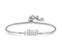 Nomination Silver Milleluci Best Friends Heart CZ Bracelet