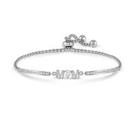 Nomination Silver Milleluci Mum Crystal Bracelet