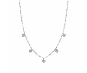 Nomination Silver Multi Crystal Heart Easychic Necklace - 44cm