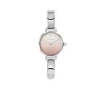 Nomination Silver Paris Oval Pink and White Watch