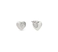 Nomination Silver Petit Sparkle Heart Stud Earrings