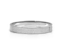 Nomination Silver Pretty Bangles White Pavé Chunky Bangle Small