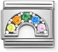Nomination Silver Rainbow Charm
