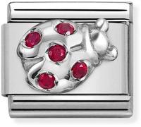 Nomination CLASSIC Ladybird Crystal Charm 330304/36