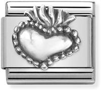 Nomination Silver Sacred Heart Charm