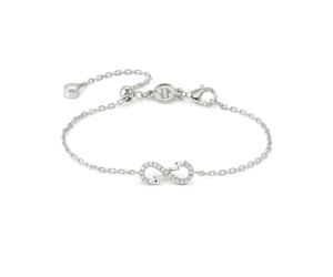 Nomination Silver White Crystal Infinity Bracelet