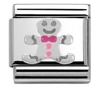 Nomination SilverShine Gingerbread Man Charm