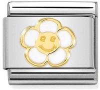 Nomination CLASSIC Composable Symbols Smile Flower Charm 030272/59