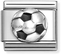 Nomination Soccer Ball Charm - Stainless Steel