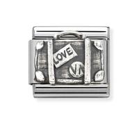 Nomination Oxidised Suitcase Charm