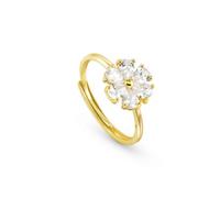 Nomination Sweetrock Gold Flower Adjustable Ring