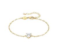 Nomination Sweetrock Gold Heart Bracelet - 16cm