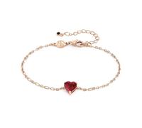 Nomination Sweetrock Rose Gold + Red Heart Bracelet - 16cm