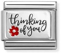 Nomination CLASSIC Silvershine Thinking Of You Charm 330210/04