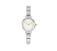 Nomination Silver Paris Mother of Pearl Gold Numeral Watch