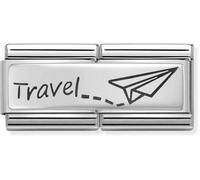 Nomination CLASSIC Silvershine Travel Double Charm 330710/09
