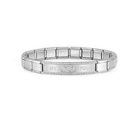Nomination Trendsetter New York Silver Infinity Bracelet - 18cm