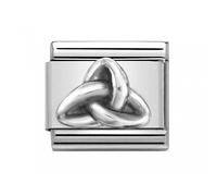 Nomination Trinity Knot Silver Shine Charm