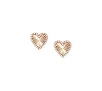 Nomination TrueJoy Rose Gold Heart Earrings - Rose Gold