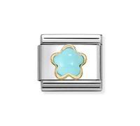 Nomination Classic Turquoise Flower Charm 030522/06