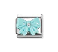 Nomination Turquoise Bow Charm