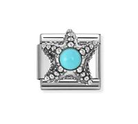 Nomination Classic Turquoise Starfish Charm 330511/06