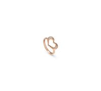 Nomination Unica Sterling Silver Gold Pink Heart Ring