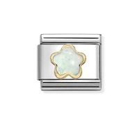 Nomination Classic White Opal Flower Charm 030522/07